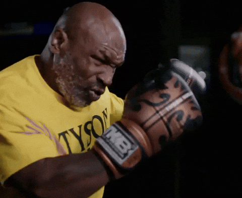 mike tyson punching