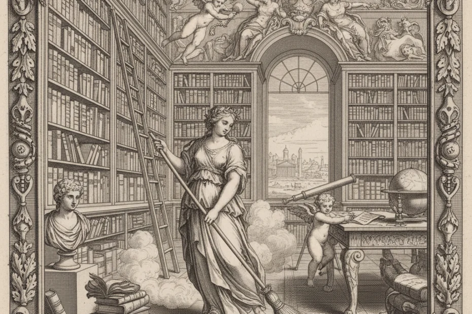 boy cleaning your library with top 10 books